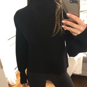 Zara turtle neck knit top